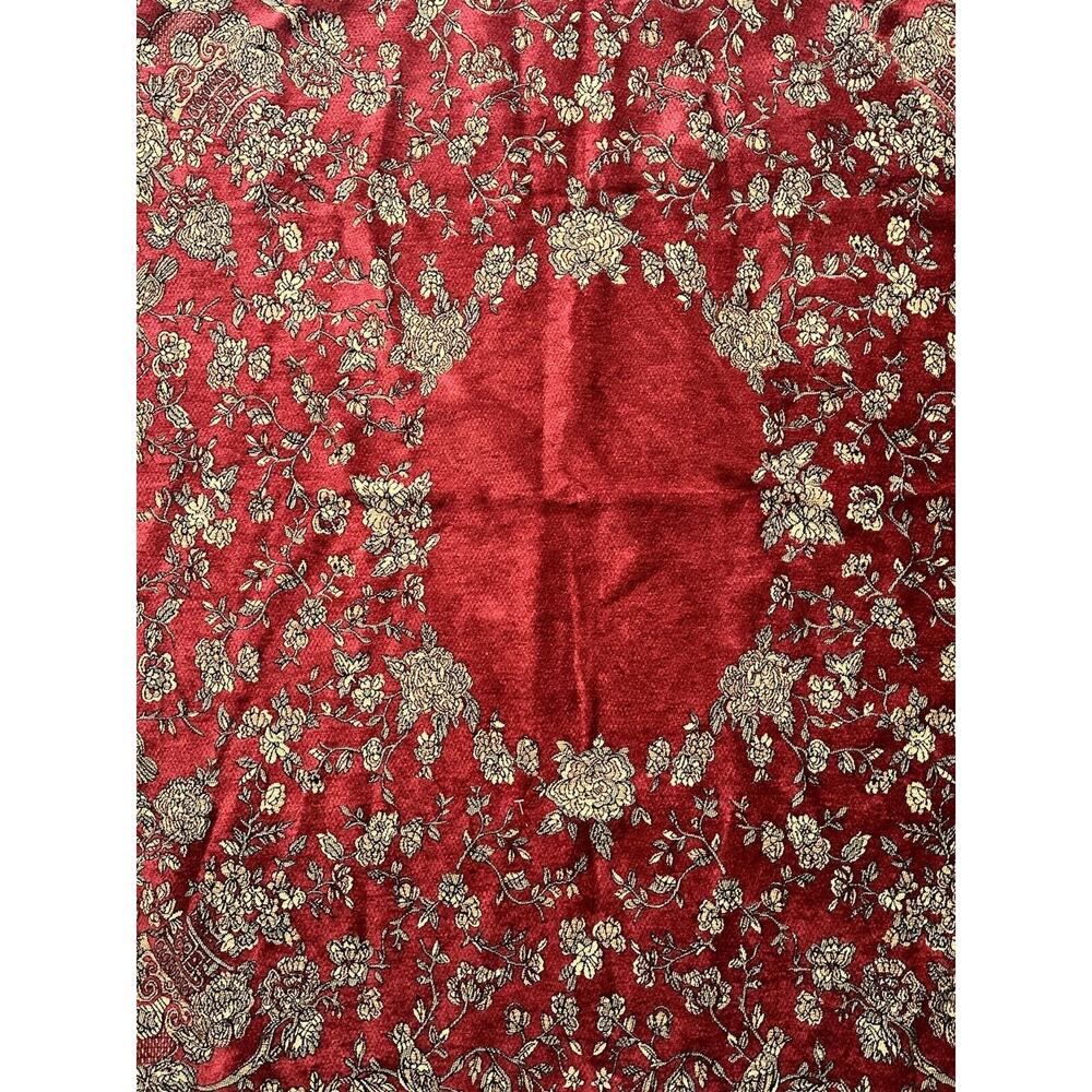 Tapestry Throw Blanket with Fringe Moroccan Style Throw Rug Wall Hanging 50 X 60